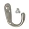 Gliderite Hardware 1-3/4 in. Satin Nickel Small Coat Hook, 5PK 7005-SN-5 - alternate 1